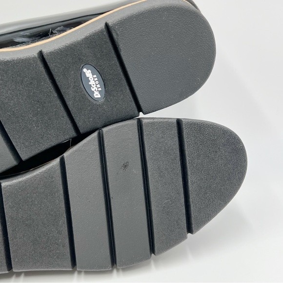 Dr Scholls Women's Webster Black Faux Suede & Patent Slip On Loafers Shoes 8.5 - Picture 10 of 13